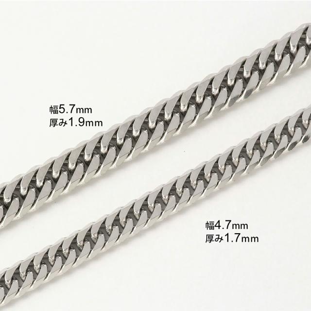 喜平チェーンネックレス ６面ダブル シルバー925 60cm 25g 1n0tqk607600-1.jpg