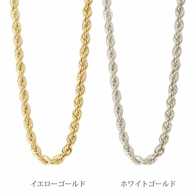 K18 メンズ イエローゴールド ホワイトゴールド パイプ ロープチェーン 2mm幅 60cm k18 ネックレス 18k ネックレス 18金  ネックレス 男の通販はau PAY マーケット - プレシャスジュエリー au PAY マーケット店 | au PAY マーケット－通販サイト