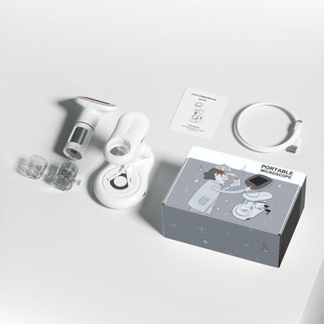 顕微鏡 デジタル 自由研究 子供 スタンド 2.0インチ モニター データ 簡単 プレゼントに最適 動画 写真 PCと接続 最大1000倍 ハンディ式 据え置き型 小学生 中学生 学習用 デジタルマイクロスコープ 拡大鏡 虫眼鏡_17