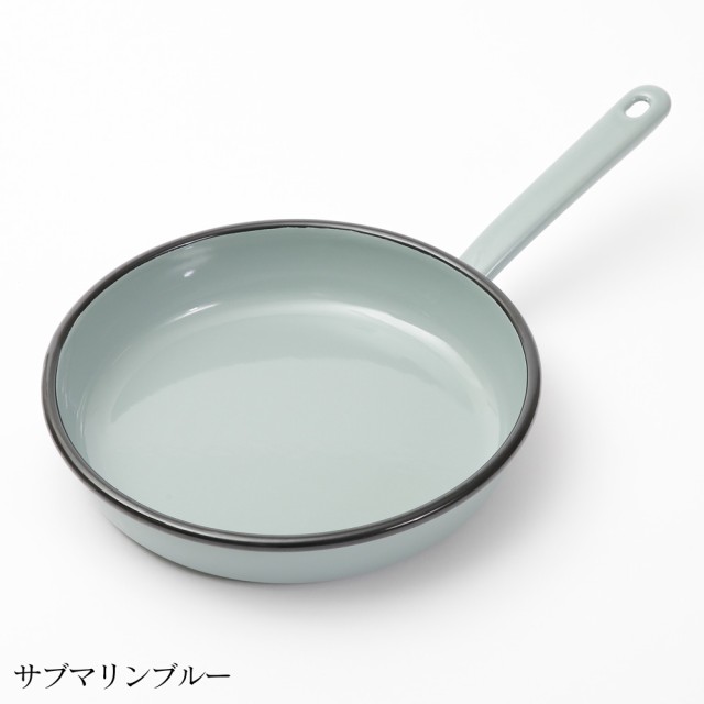 ミュンダー FLYING PAN エナメル フライパン 24cm ホーロー 琺瑯 ガス