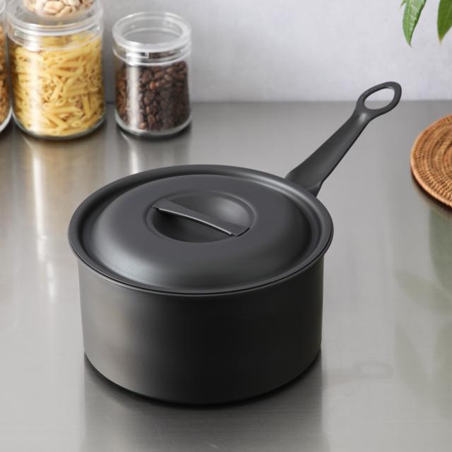 遠藤商事 業務用 エトール 片手浅型鍋 18cm 銅・真鍮・錫 日本製 AKT07018