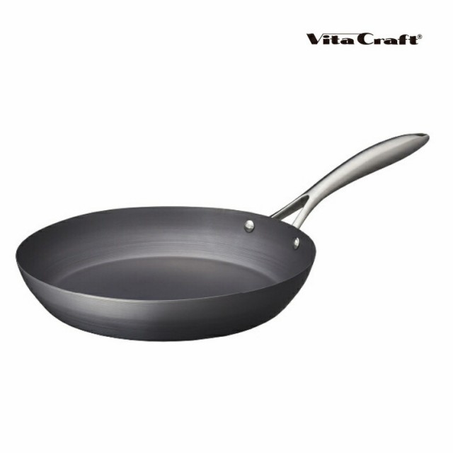 ビタクラフト スーパー鉄　フライパン28cm IH対応 送料無料 鉄製 ガス火対応 鉄製フライパン 錆びにくい 日本製 IH対応 調理 母の日 料理 人気 結婚祝 新築祝 Vita Craftの通販は