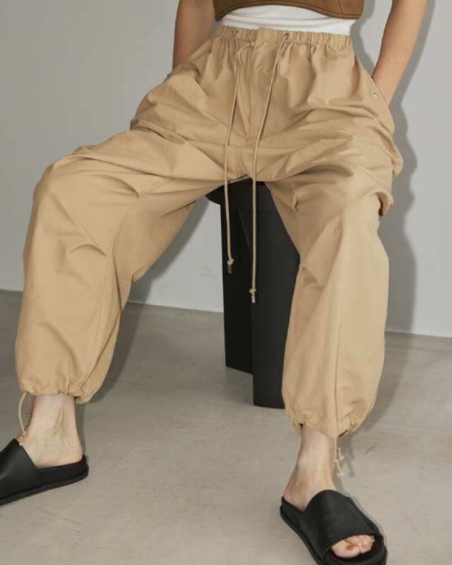 Boyfriend Nylon Pants ボーイフレンドナイロンパンツ