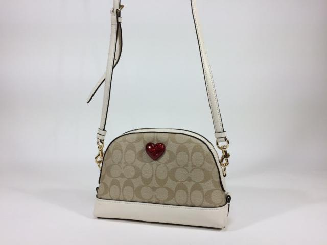 極美品　コーチ　レザーバッグ　coach ショルダーバッグ　上質レザー　 0107wa20 極美品コーチ COACH ショルダーバッグ レザー 正規品