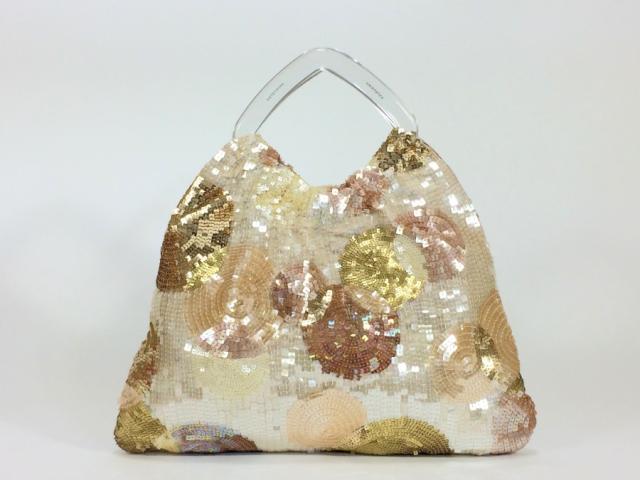 アンテプリマ トートバッグ スパンコール 【新品同様 使用わずか】 返品保証の通販は