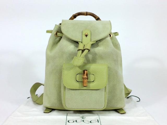 GUCCI バンブーラインスウェード