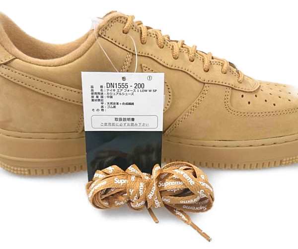 SUPREME ×NIKE DN1555-200 AIR FORCE 1 LOW W SP エアフォース ...