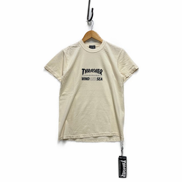 THRASHER windandsea Tシャツ ベージュ ウィンダンシー