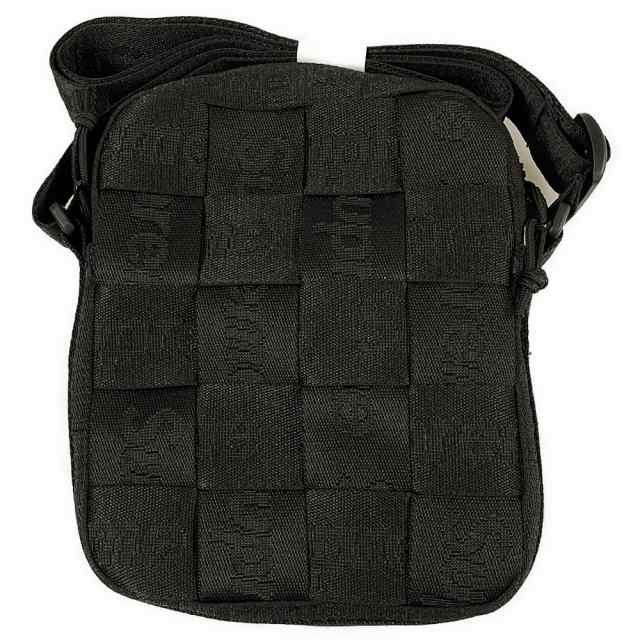 SUPREME シュプリーム 23SS Woven Shoulder Bag ウーブン ショルダーバッグ ブラック 正規品 / 31583