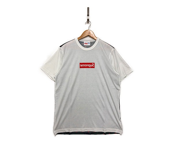 トップスsupreme コムデギャルソン　ボックスロゴTシャツ　Lサイズ