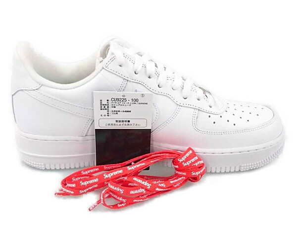 Supreme AIR FORCE 1 LOW SP White 28cmpalacevansno