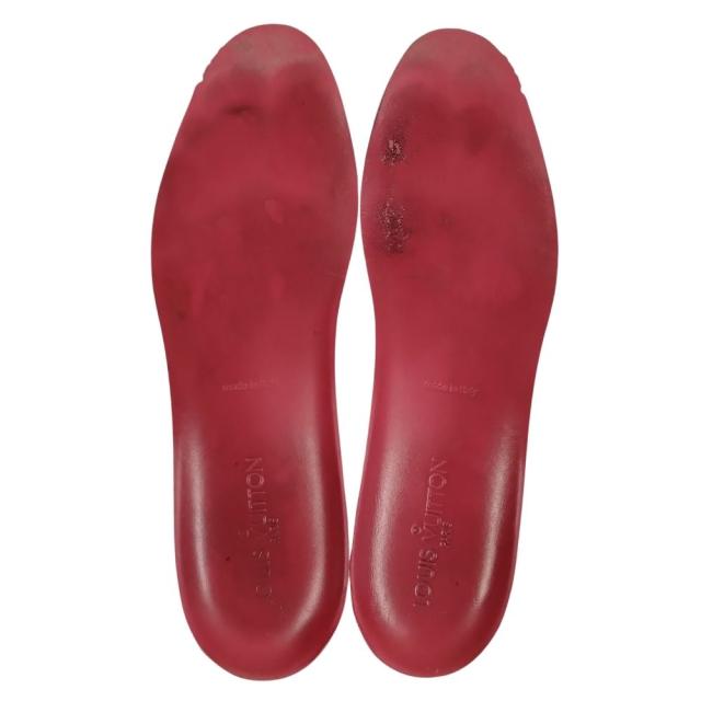 LOUIS VUITTON ルイ・ヴィトン スニーカー 黒×ピンク サイズ7.5
