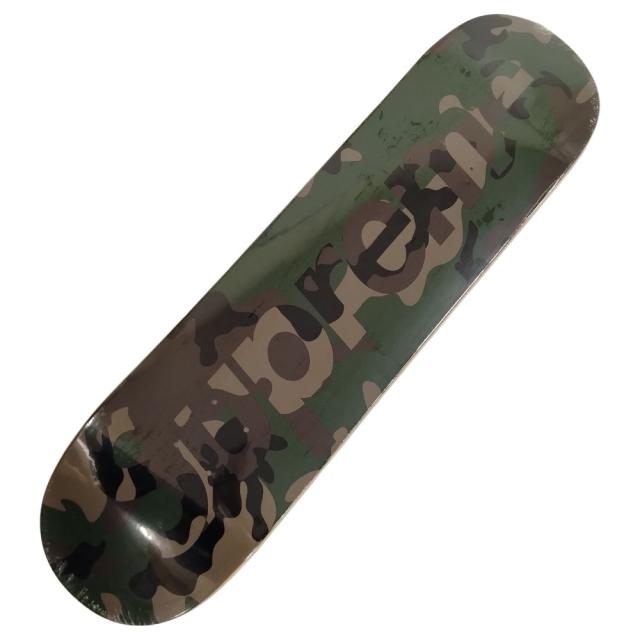 SUPREME Camo Logo Skateboardスケートボード デッキ 限定品】 Logo Camo Supreme Skateboard 2020 8.375 YorkSize
