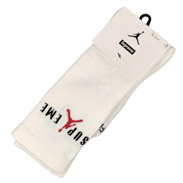 SUPREME シュプリーム Crew Socks(2 Pack) ジョーダン クルー
