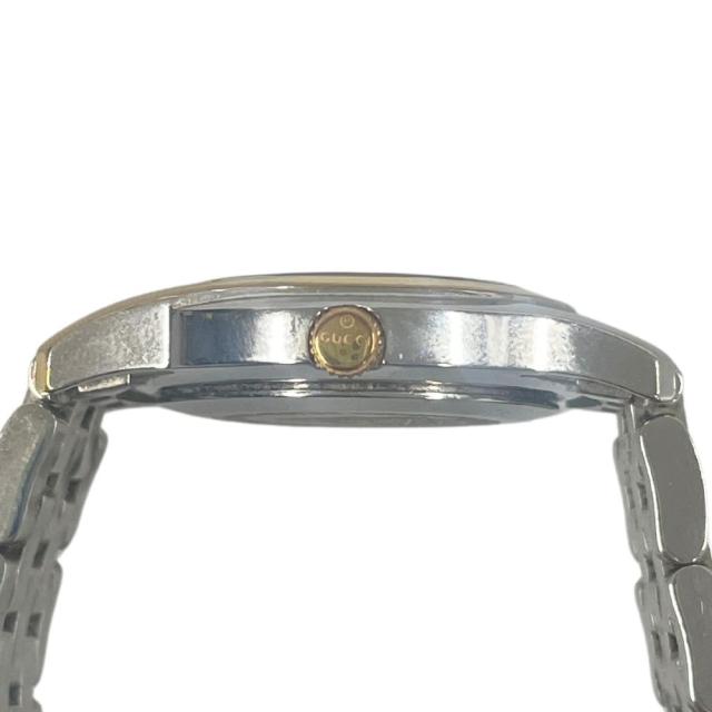 GUCCI グッチ レディース 5500L デイト シェル文字盤 クォーツ 腕時計