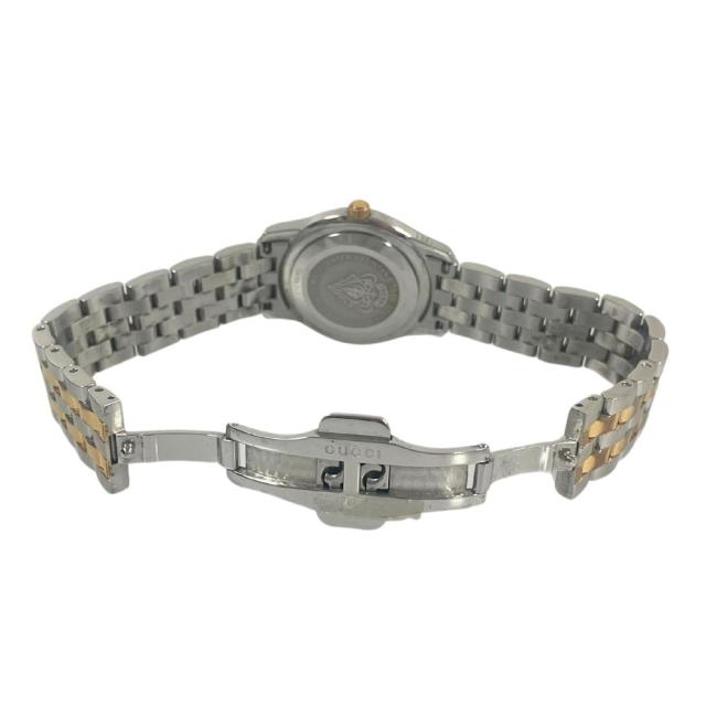 GUCCI グッチ レディース 5500L デイト シェル文字盤 クォーツ 腕時計