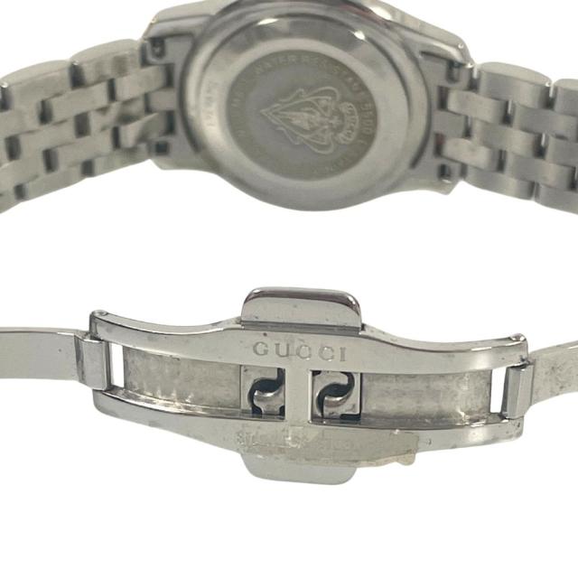 GUCCI グッチ レディース 5500L デイト シェル文字盤 クォーツ 腕時計