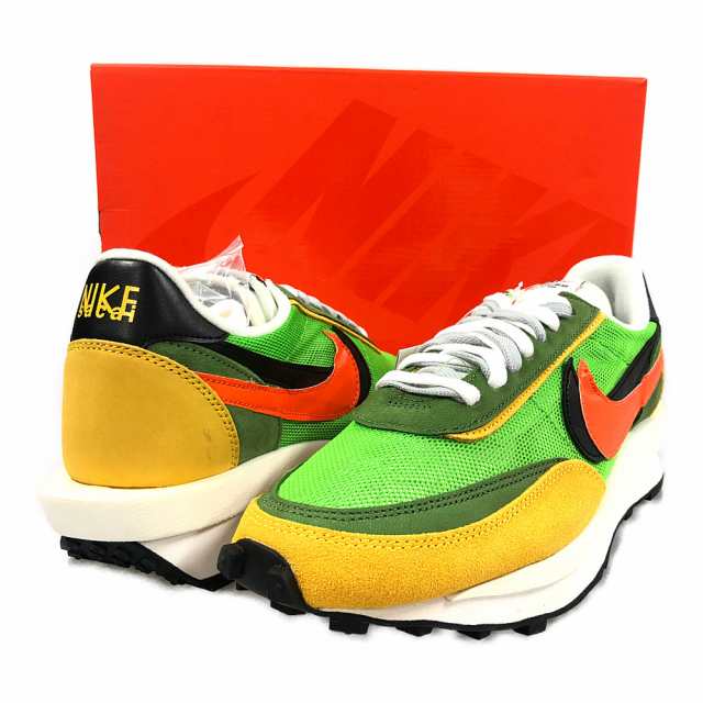 NIKE ナイキ × sacai サカイ BV0073-300 NIKE LDWAFFLE / SACAI シューズ スニーカー グリーン系 サイズUS10=28cm 正規品 / 27389E