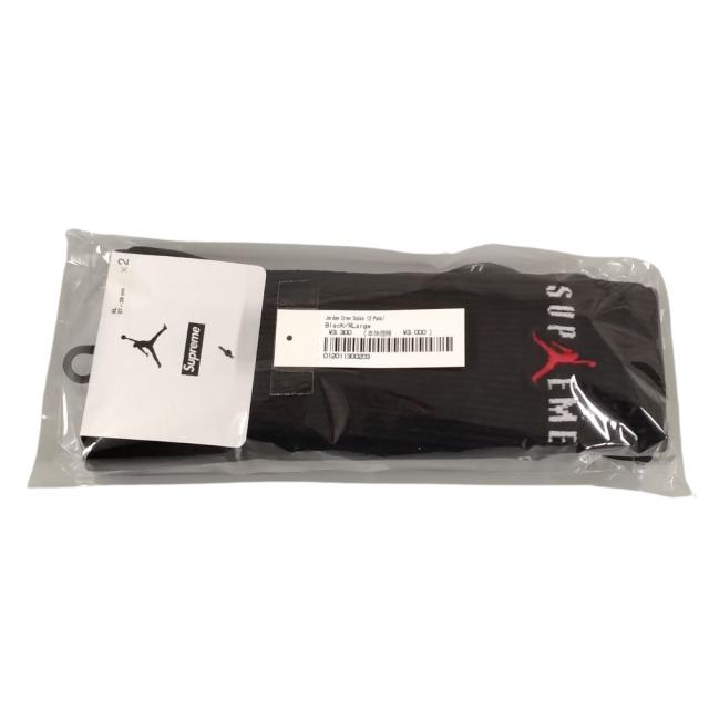 SUPREME シュプリーム Crew Socks(2 Pack) ジョーダン クルーソックス