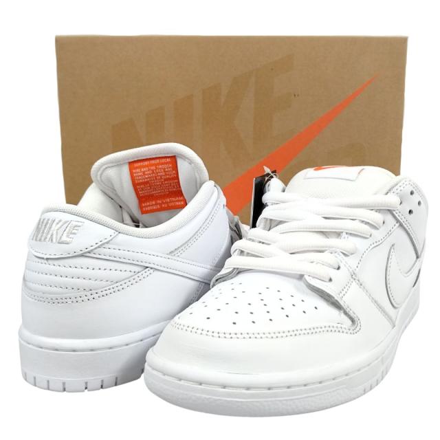 NIKE ナイキ 品番 FJ1674-100 NIKE SB DUNK LOW PRO Triple White シューズ スニーカー ホワイト サイズ US10.5=28.5cm 正規品 / 35122