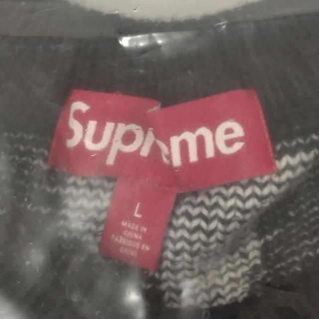 SUPREME シュプリーム 24AW Thrasher Sweater ニット ブラック サイズL 正規品 / 35377
