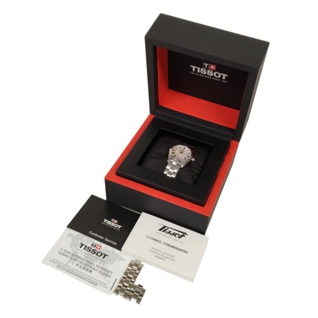 TISSOT ティソ T112210 T-WAVE シェル文字盤 クォーツ 楽天市場】Tissot ティソ T-ウェーブ クォーツ ホワイト マザー