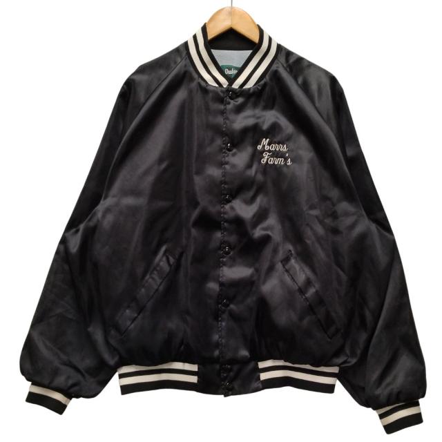 Dunbrooke ダンブローク ナイロン 薄手 USA製 スタジャン ブラック サイズXXL 正規品 / 36789