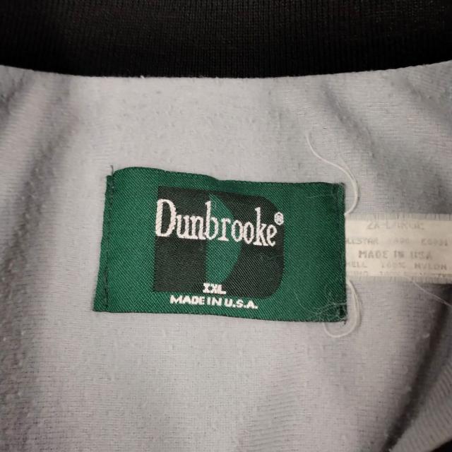 Dunbrooke ダンブローク ナイロン 薄手 USA製 スタジャン ブラック