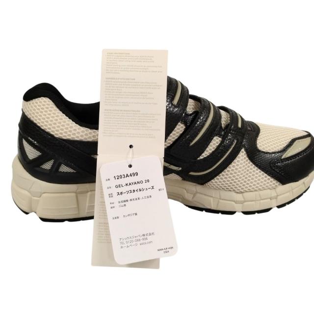 ASICS アシックス × HAL STUDIOS GEL-KAYANO 20 ベルクロ シューズ スニーカー ホワイト×ブラック US12＝29.5cm 正規品 / 50773