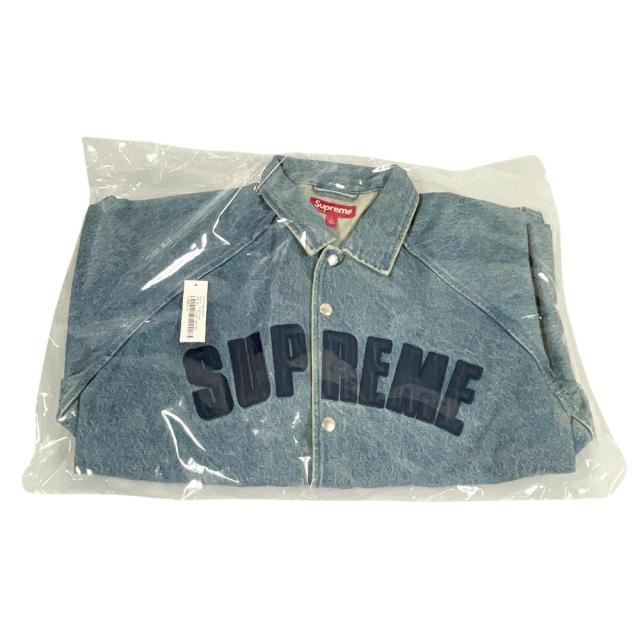 SUPREME シュプリーム 25SS Arc Denim Coaches Jacket アーチロゴ デニム コーチジャケット Washed Indigo サイズL 正規品 / 45059