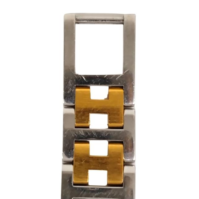 HERMES エルメス クリッパー デイト コンビ クォーツ レディース