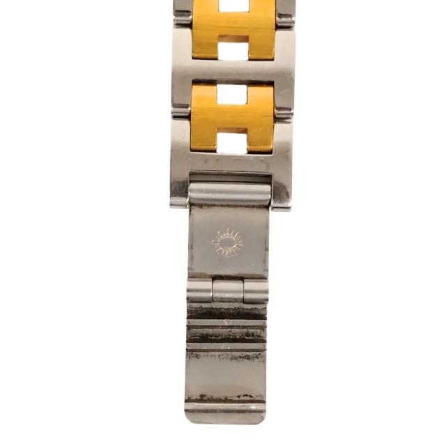 美品✨　HERMES クリッパー　コンビ　レディース　デイト　稼働品 HERMES エルメス クリッパー デイト コンビ クォーツ レディース
