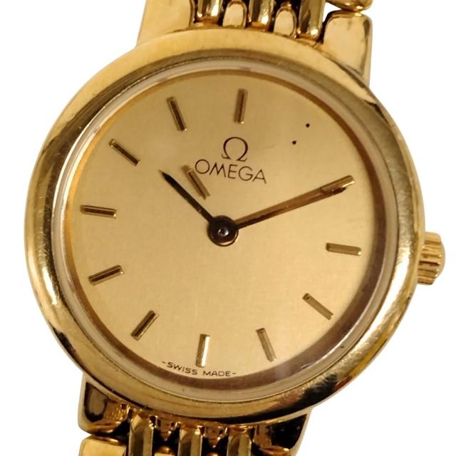 オメガ　レディース　クォーツ　デビル　ジャンク品 ジャンク品 オメガ OMEGA デヴィル クォーツ時計 レディース