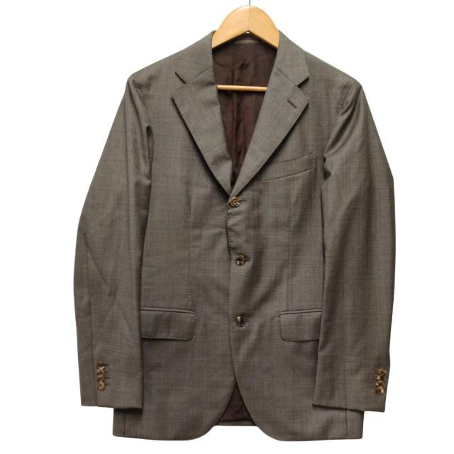 EDIFICE エディフィス 品番 17-041-320-0002-3-0 CANONICO Super 110s スーツ セットアップ グレー サイズ44 正規品 / 40274