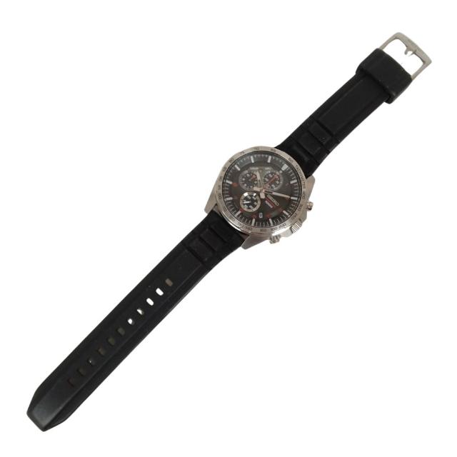 SEIKO セイコー 8T67-00H0 クロノグラフ クォーツ メンズ ラバーベルト  