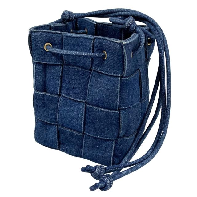 BOTTEGAVENETA ボッテガヴェネタ デニム カセット バケット ショルダーバッグ 正規品 / 40444