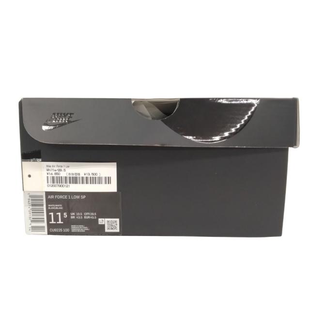 SUPREME シュプリーム×NIKE ナイキ 品番 CU9225-100 AIR FORCE 1 LOW SP エアフォース シューズ スニーカー 29.5cm 正規品/30180