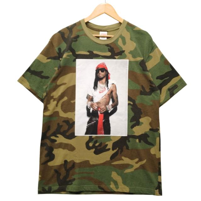 SUPREME シュプリーム 25AW Playboi Carti Photo Tee フォト プリント 半袖Ｔシャツ カモ サイズ L 正規品 / 52353