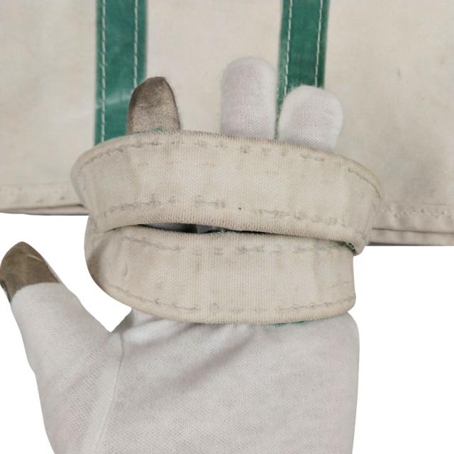 L.L.BEAN エルエルビーン キャンバス トートバッグ サイドタグ ガイドライン1本 ヴィンテージ 生成り色 正規品 / 51444