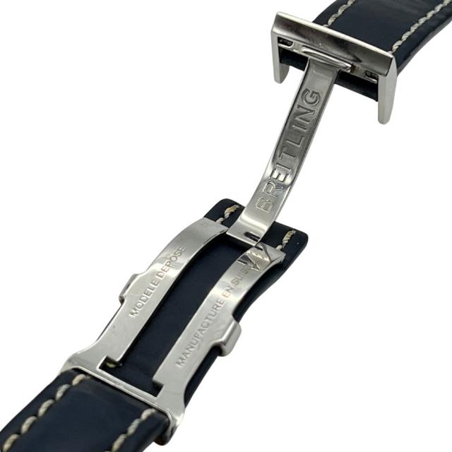 ブライトリング　　BREITLING　革ベルト※Dバックル付 楽天市場】【 for BREITLING 】 Dバックル付き 本革製 スムース 時計