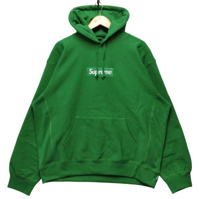 SUPREME シュプリーム 24AW Box Logo Hooded Sweatshirts ボックスロゴ パーカー グリーン サイズ L 正規品 / 36509