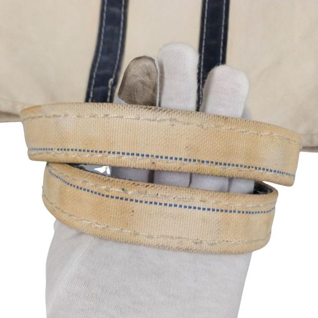 L.L.BEAN エルエルビーン キャンバス トート バッグ トールサイズ 80s ヴィンテージ 生成り×ネイビー 正規品 / 51604