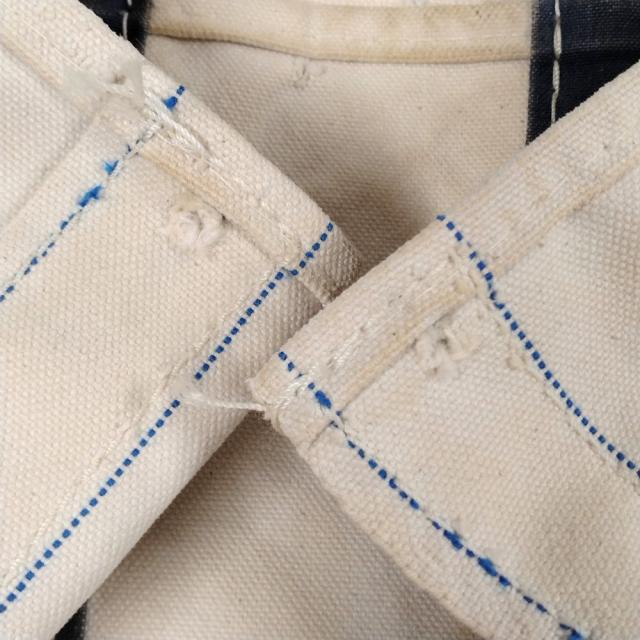 L.L.BEAN エルエルビーン キャンバス トート バッグ トールサイズ 80s ヴィンテージ 生成り×ネイビー 正規品 / 51604