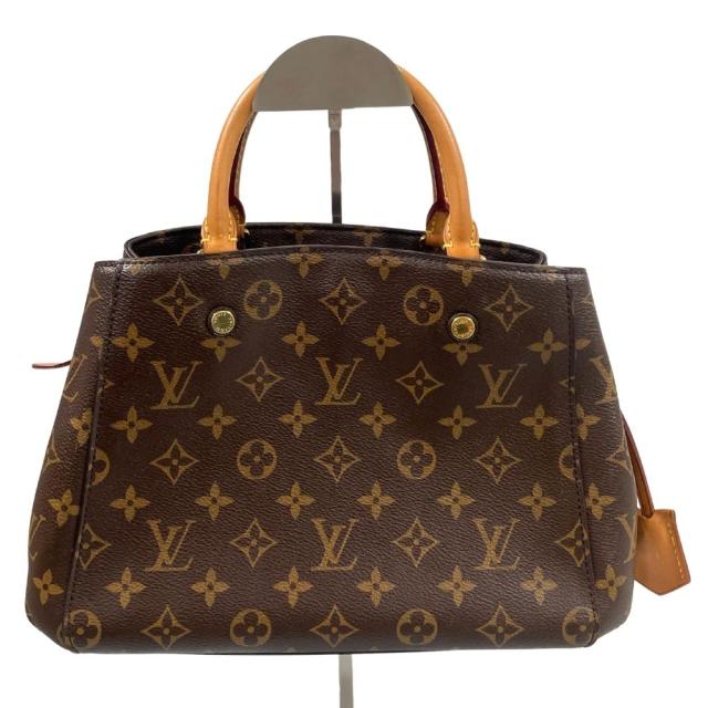 LOUIS VUITTON ルイ・ヴィトン M41055 モノグラム モンテーニュBB 2WAY ショルダーバッグ ハンドバッグ 正規品 / 40284