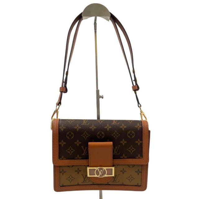 LOUIS VUITTON ルイ・ヴィトン M45958 モノグラムリバース ドーフィーヌ MM ショルダーバッグ 正規品 / 40288