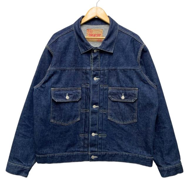 M&M エムアンドエム ×マシス デニムジャケット Gジャン デニムジャケット コットン インディゴ サイズ XL 正規品 / 50529