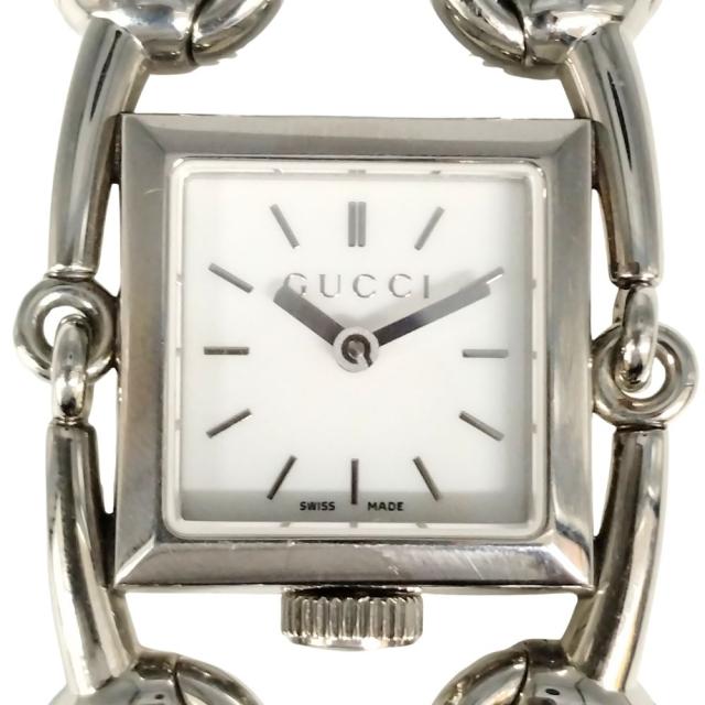 GUCCI グッチ 116.5 シニョーリア クォーツ 腕時計 シルバー 正規品 / C832