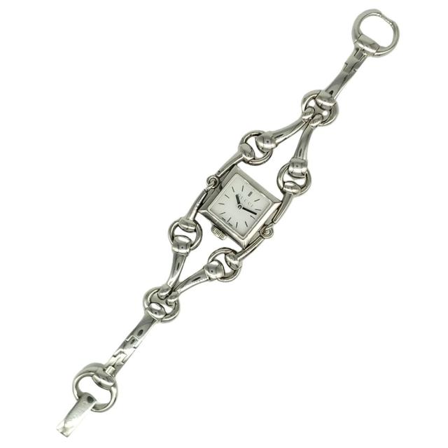 【超美品】GUCCI クォーツ腕時計 シルバー GUCCI グッチ 116.5 シニョーリア クォーツ 腕時計 シルバー 正規品 / C832