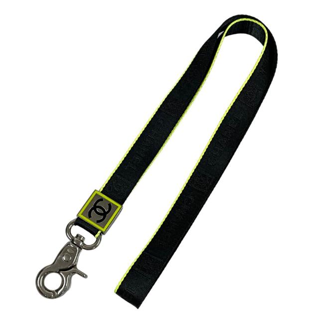 CHANEL シャネル 04 A ココマーク ネック ストラップ ブラック 正規品 / 50971