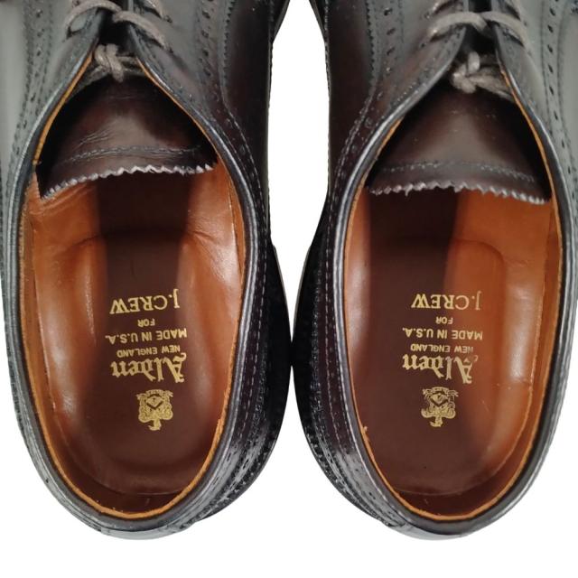 ALDEN オールデン × J.CREW 97572 ロングウィングチップ シューズ